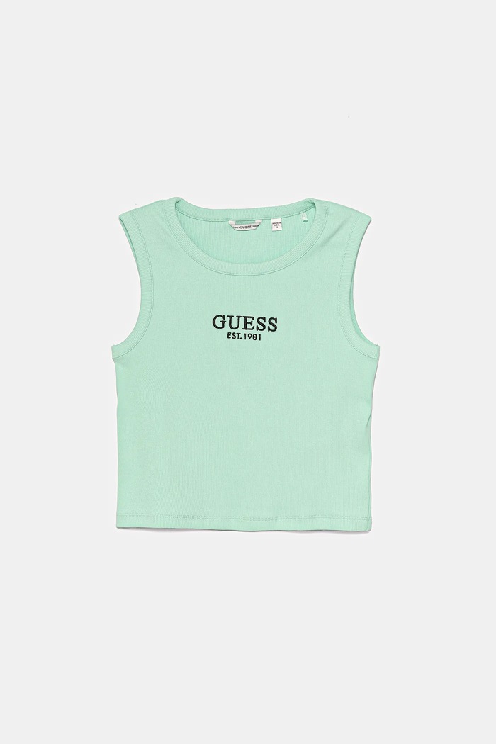 Guess top dziecięcy aplikacja turkusowy J4YI16.KBZP4.PPYA