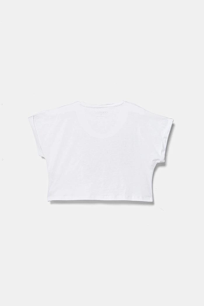 Dětské bavlněné tričko Guess J5RI10.K8HM4.PPYA bílá SS25
