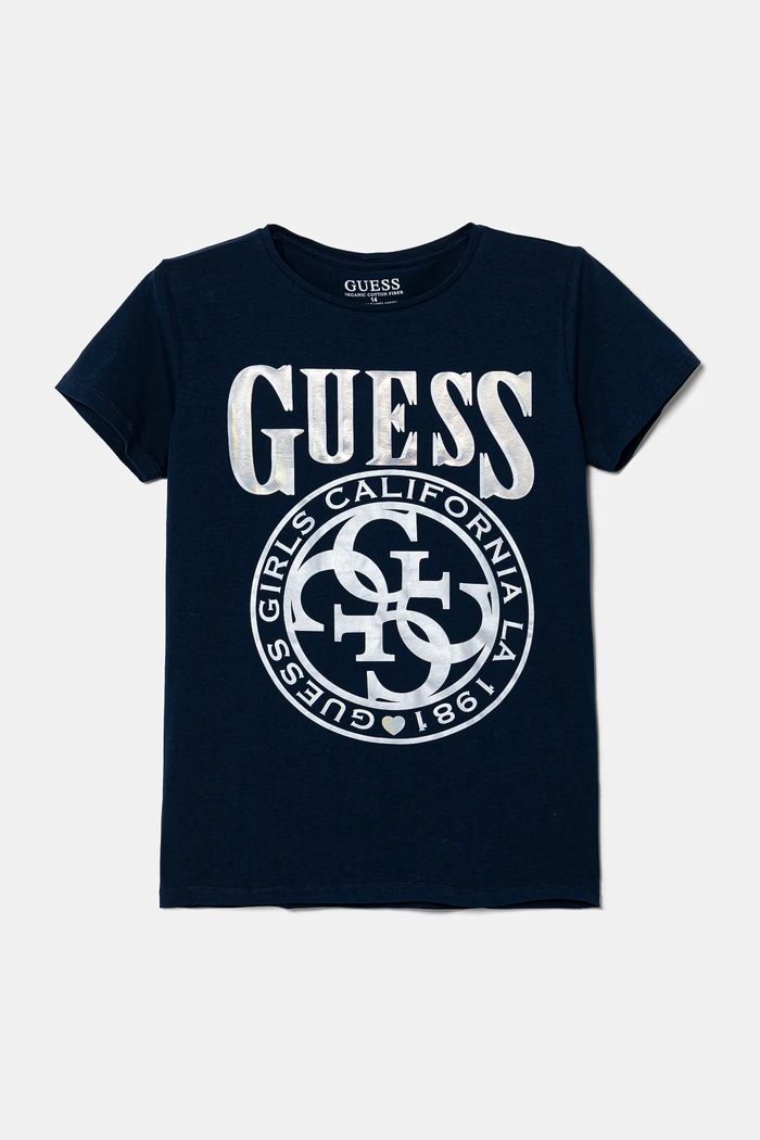 Guess Dětské tričko Guess námořnická modř J5RI20.K6YW4.PPYA