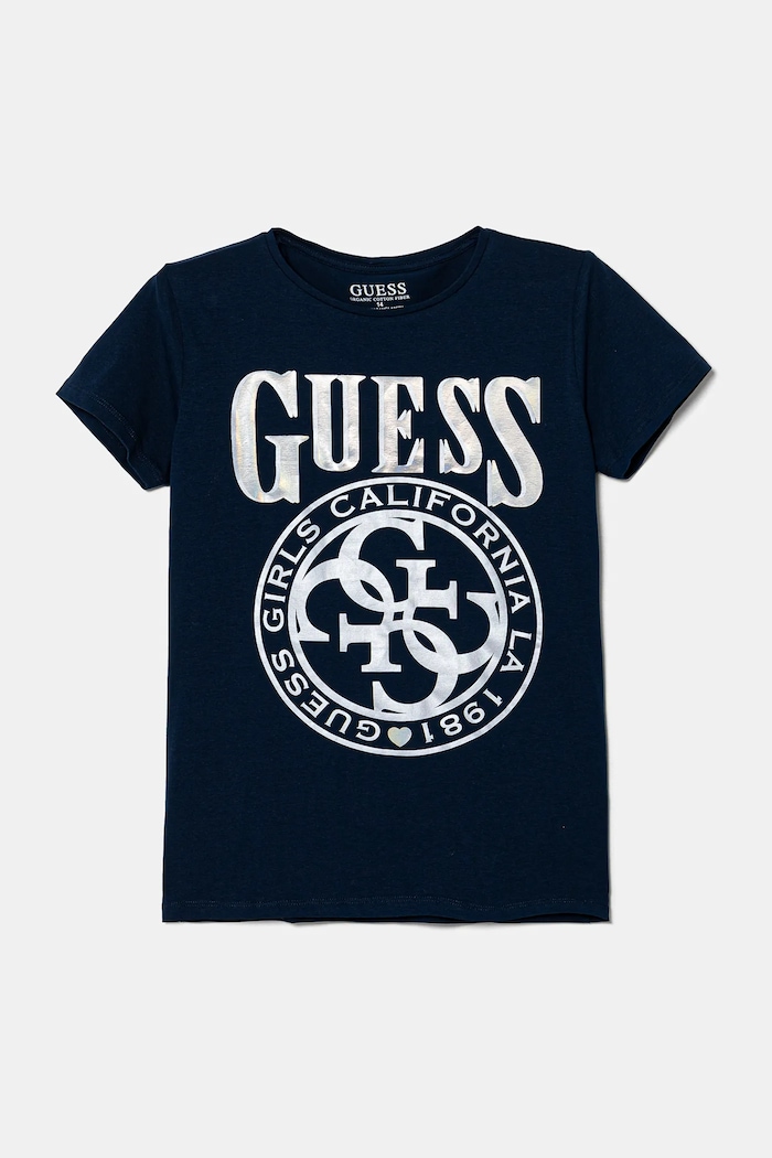 Guess Dětské tričko Guess námořnická modř J5RI20.K6YW4.PPYA