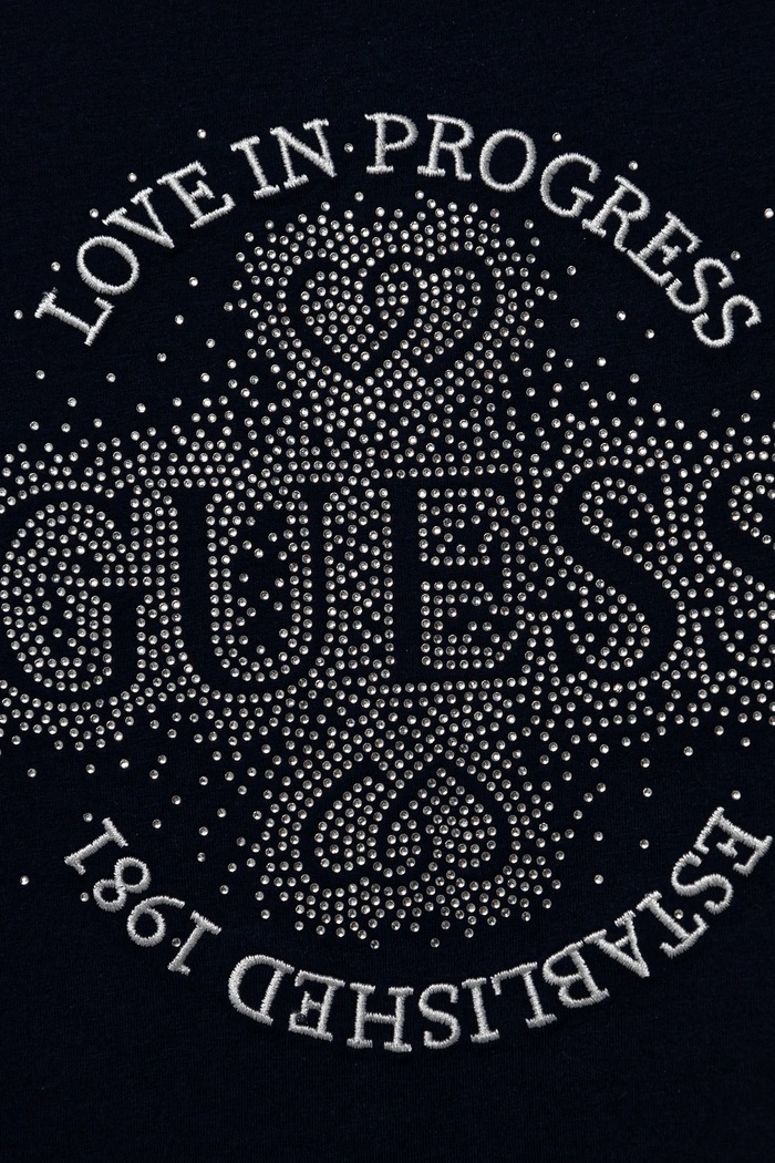 DÍVKA Dětské tričko Guess J5RI36.K6YW4.PPYA námořnická modř