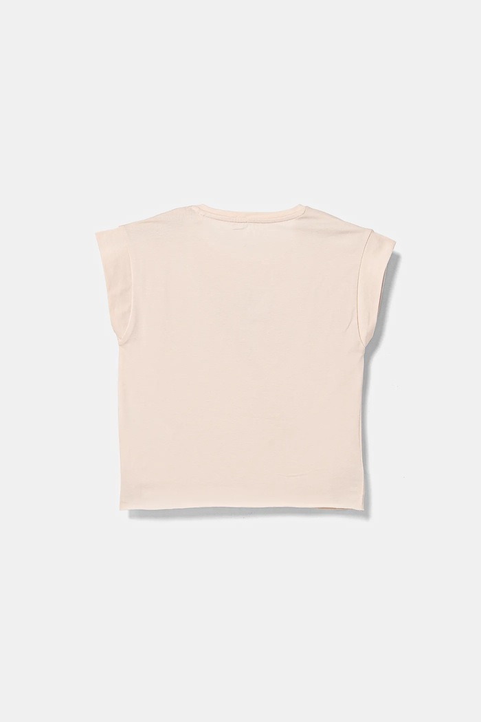 Dětské tričko Guess J5RI37.K6YW4.PPYA růžová SS25