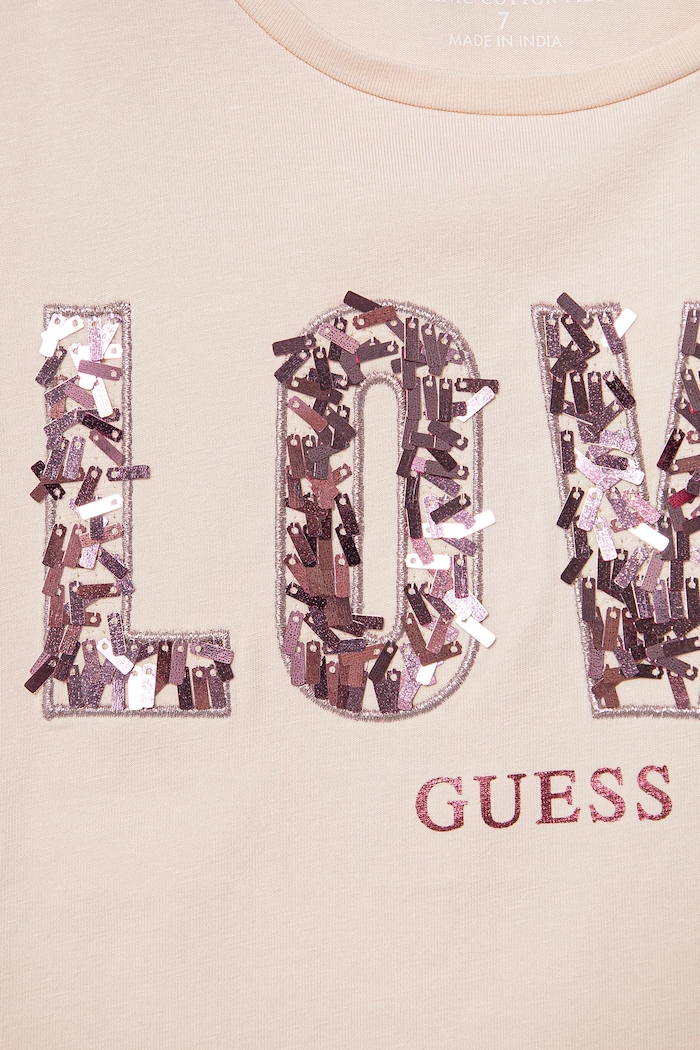 DÍVKA Dětské tričko Guess J5RI37.K6YW4.PPYA růžová