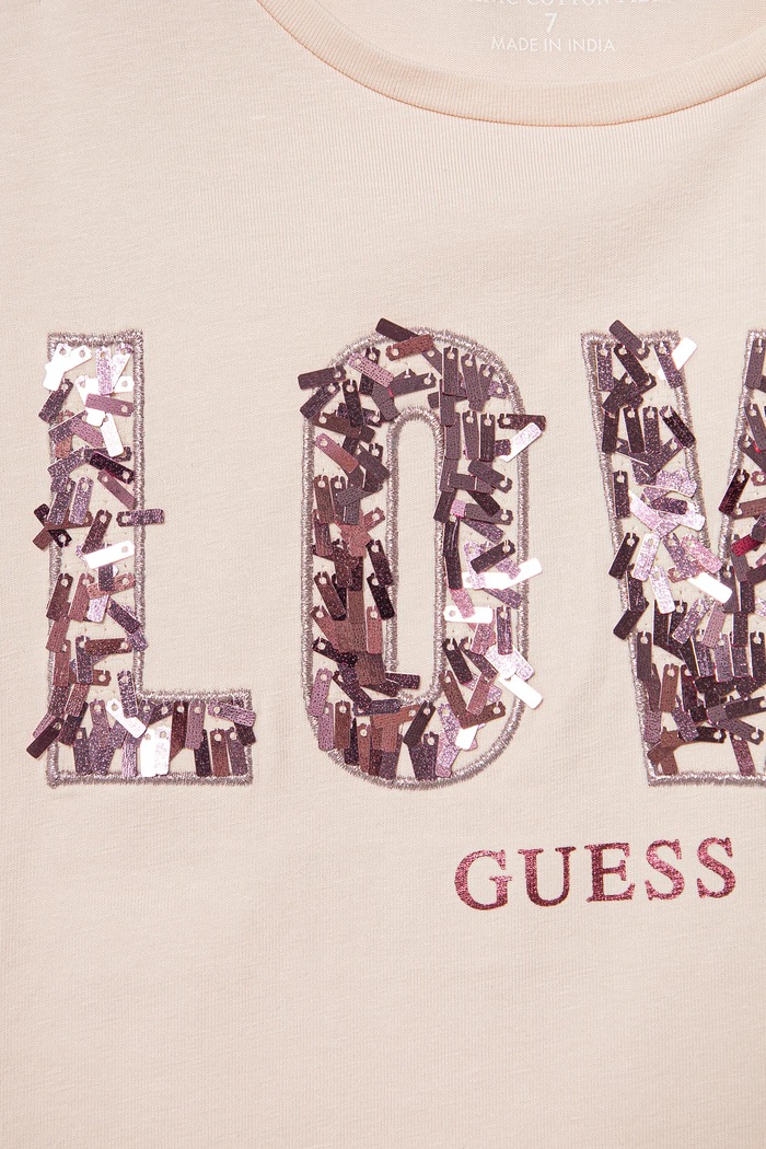 DÍVKA Dětské tričko Guess J5RI37.K6YW4.PPYA růžová