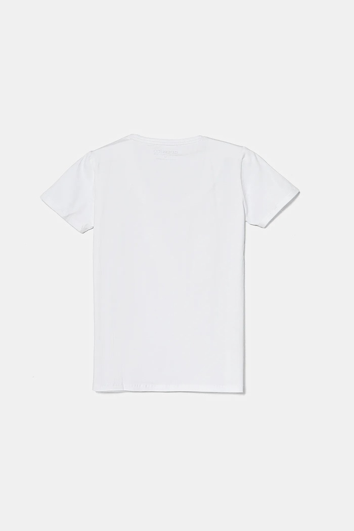 Dětské tričko Guess J5RI38.K6YW4.PPYA bílá SS25