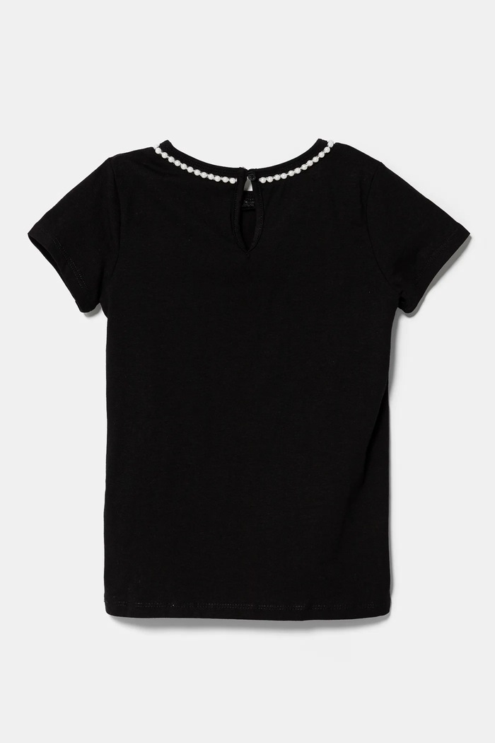 Dětské tričko Guess J5RI39.K6YW4.PPYA černá SS25