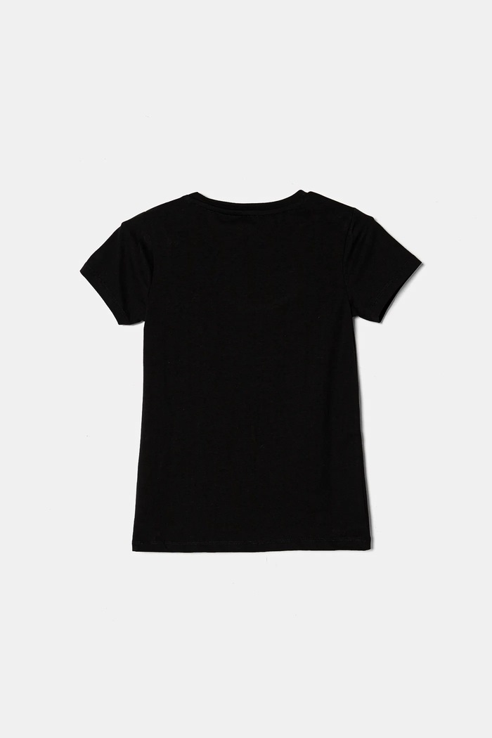 Guess t-shirt dziecięcy J5RI44.J1314.PPYA czarny SS25