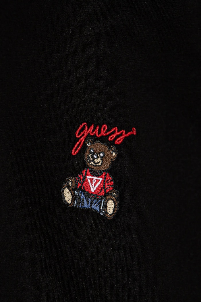 Dziewczynka Guess t-shirt dziecięcy J5RI44.J1314.PPYA czarny