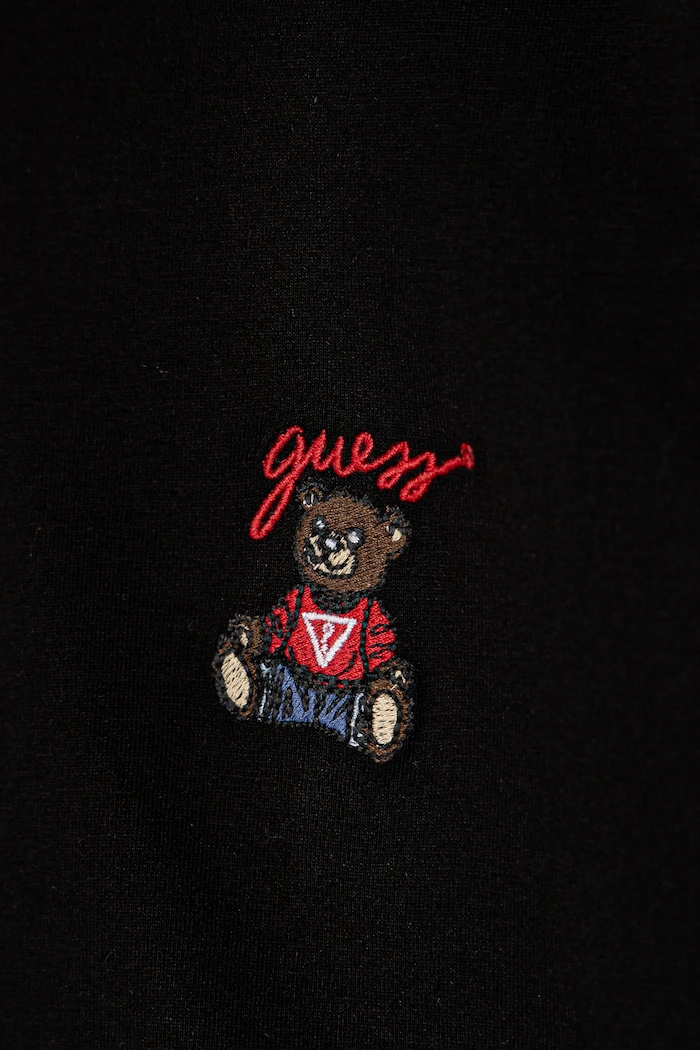Dziewczynka Guess t-shirt dziecięcy J5RI44.J1314.PPYA czarny