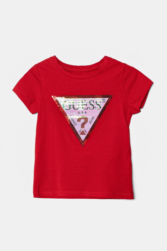 Детска тениска Guess еластичен червен K4RI31.K6YW1.PPYA