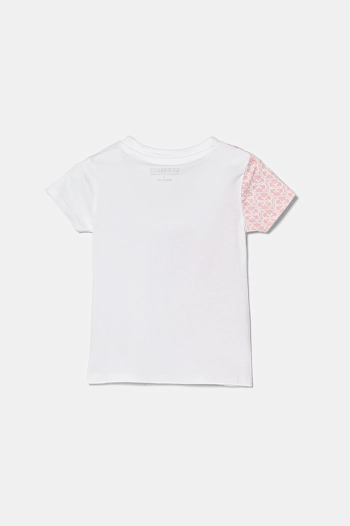 Guess t-shirt dziecięcy K5RI09.K6YW4.PPYA biały SS25