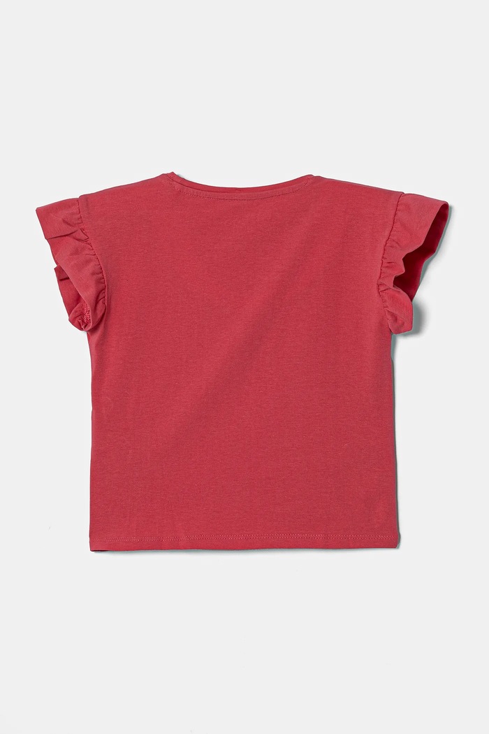 Guess t-shirt dziecięcy K5RI13.K6YW4.PPYA różowy SS25