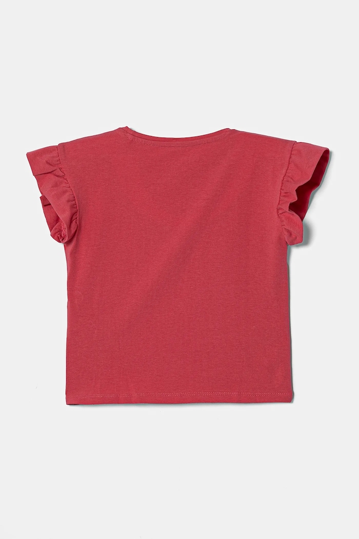 Guess t-shirt dziecięcy K5RI13.K6YW4.PPYA różowy SS25