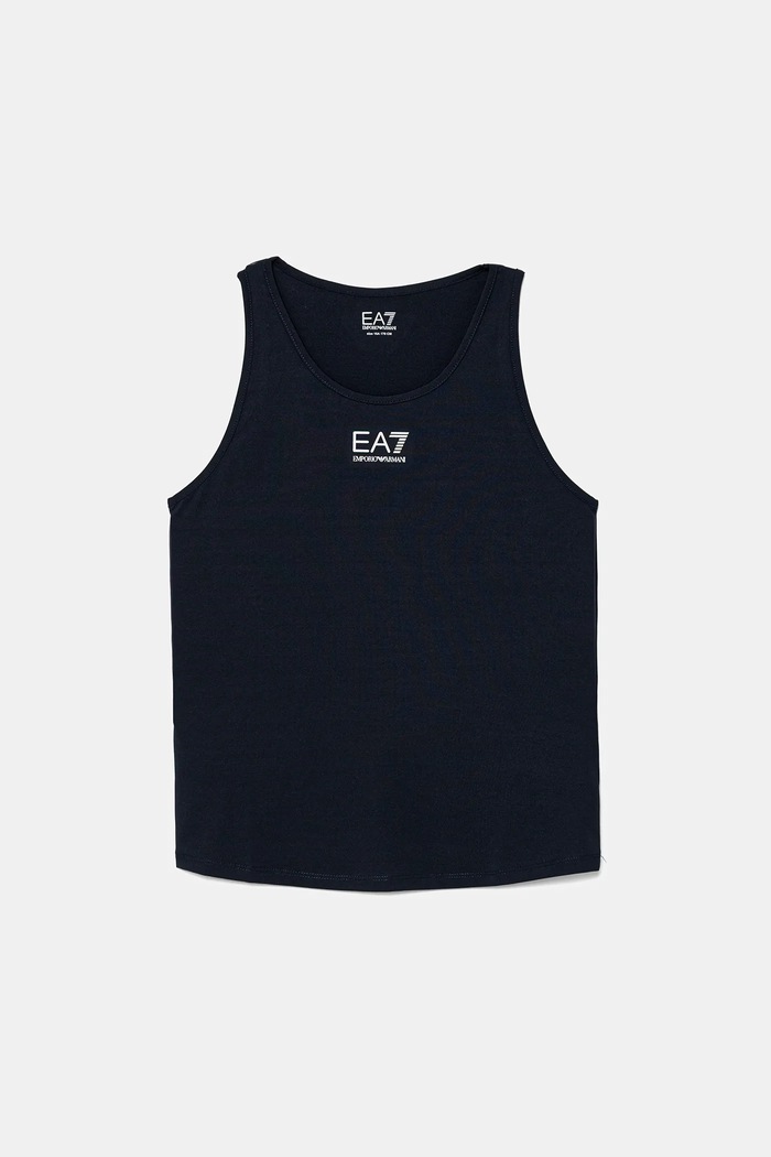 EA7 Emporio Armani top copii print bleumarin 7G000110.AF12509