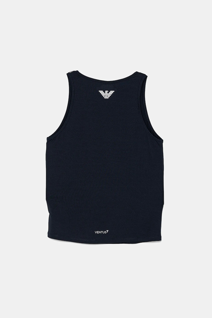 EA7 Emporio Armani top copii 7G000110.AF12509 bleumarin SS25