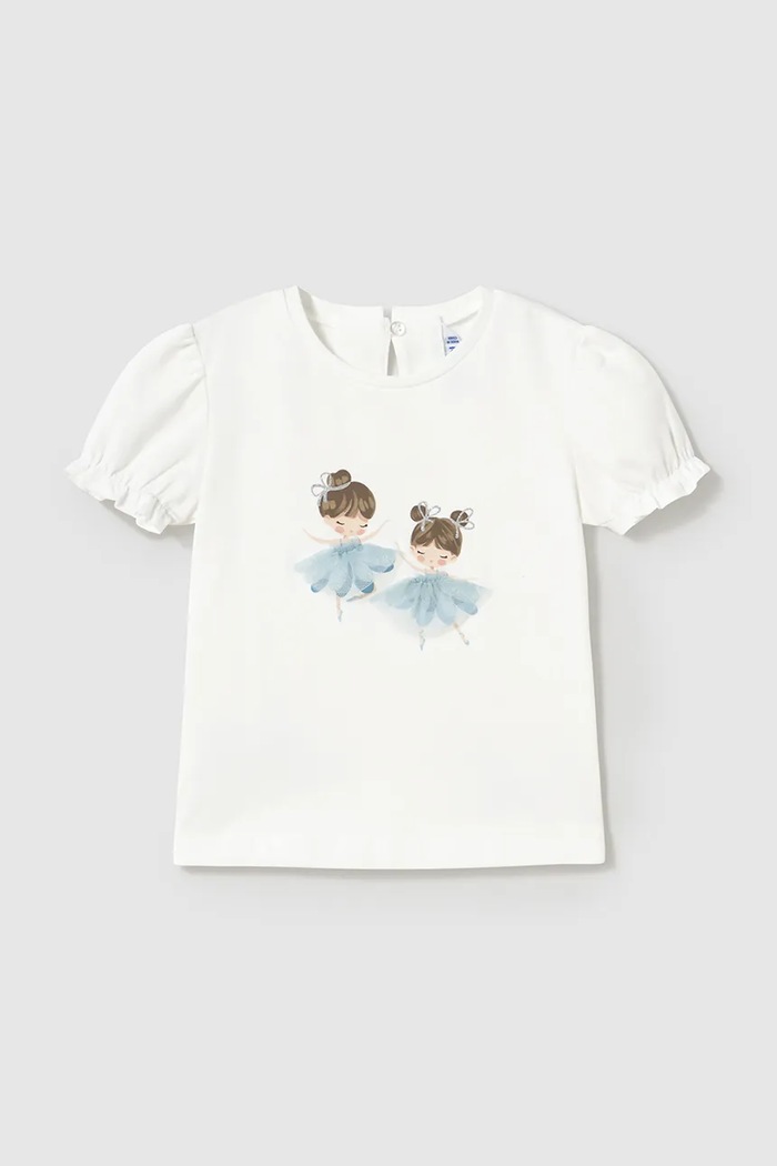Mayoral tricou copii print albastru 1041.4B.Baby.PPYA