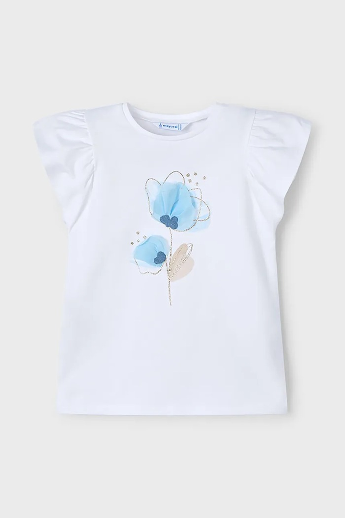 Mayoral tricou copii 3002.6B.Mini.PPYA albastru SS25