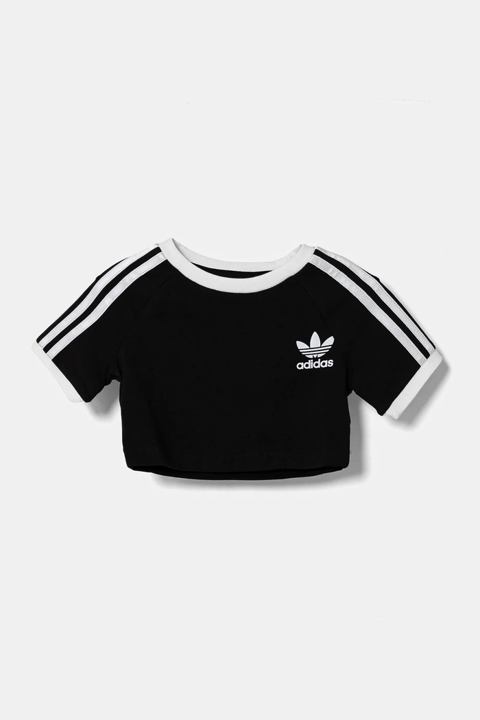 adidas Originals t-shirt dziecięcy JD1644 czarny SS25