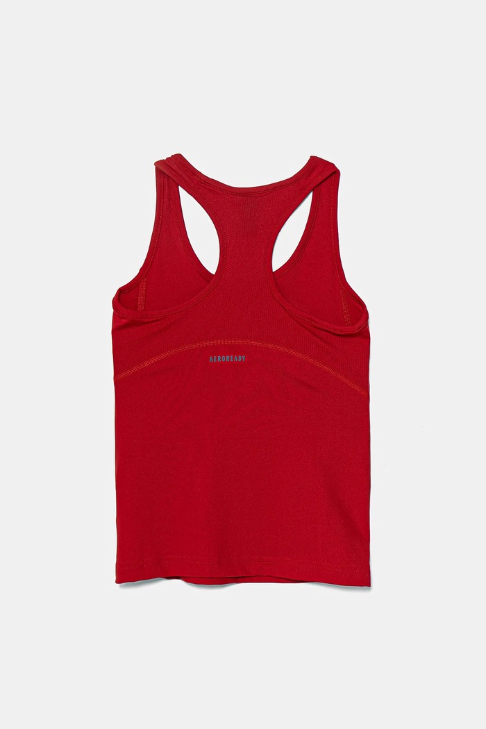 Detský top adidas IY9743 červená SS25