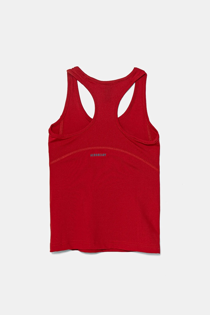 Detský top adidas IY9743 červená SS25