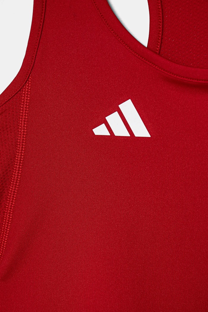 Dievča Detský top adidas IY9743 červená