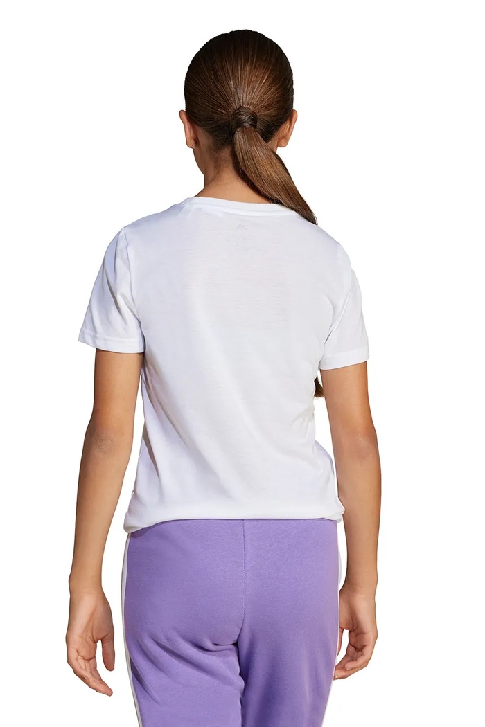 T-shirt dziecięcy adidas biały JI9089