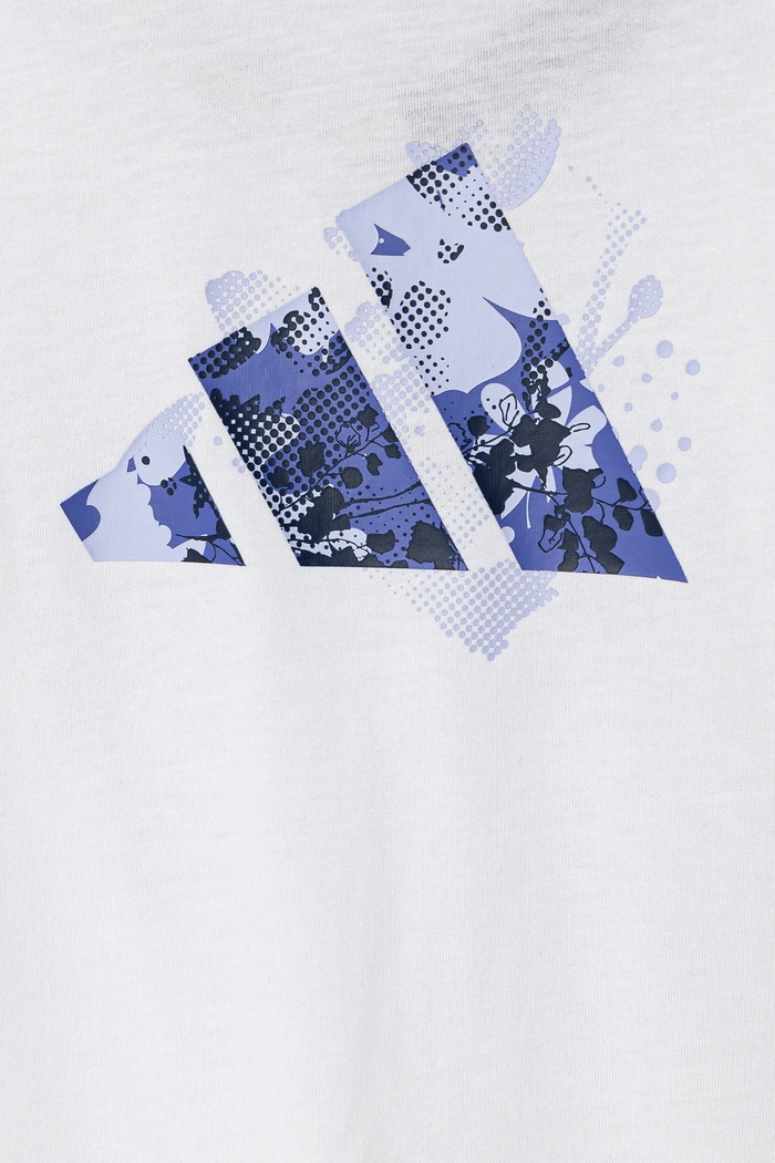 T-shirt dziecięcy adidas JI9089 biały