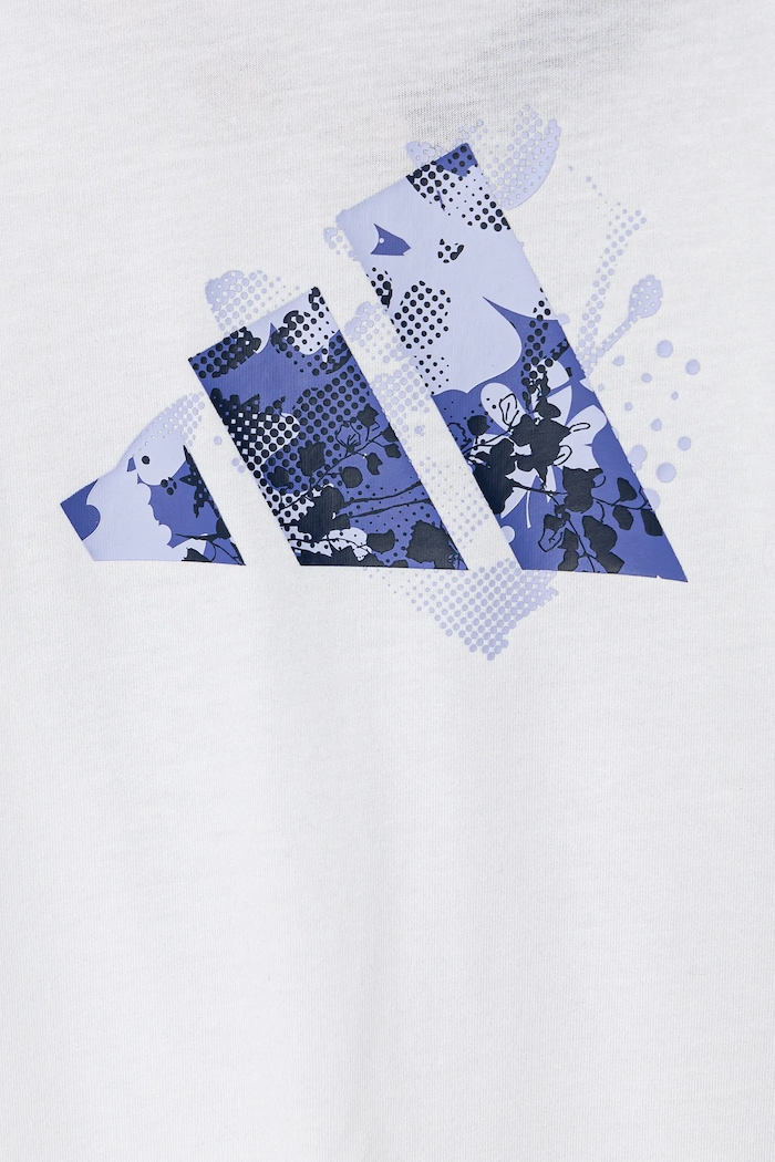 T-shirt dziecięcy adidas JI9089 biały