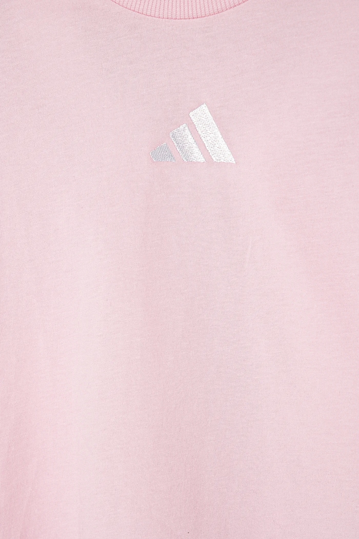 adidas t-shirt in cotone per bambini rosa JF3678