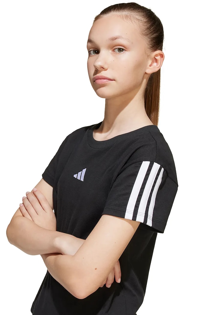 Detské bavlnené tričko adidas JJ0946