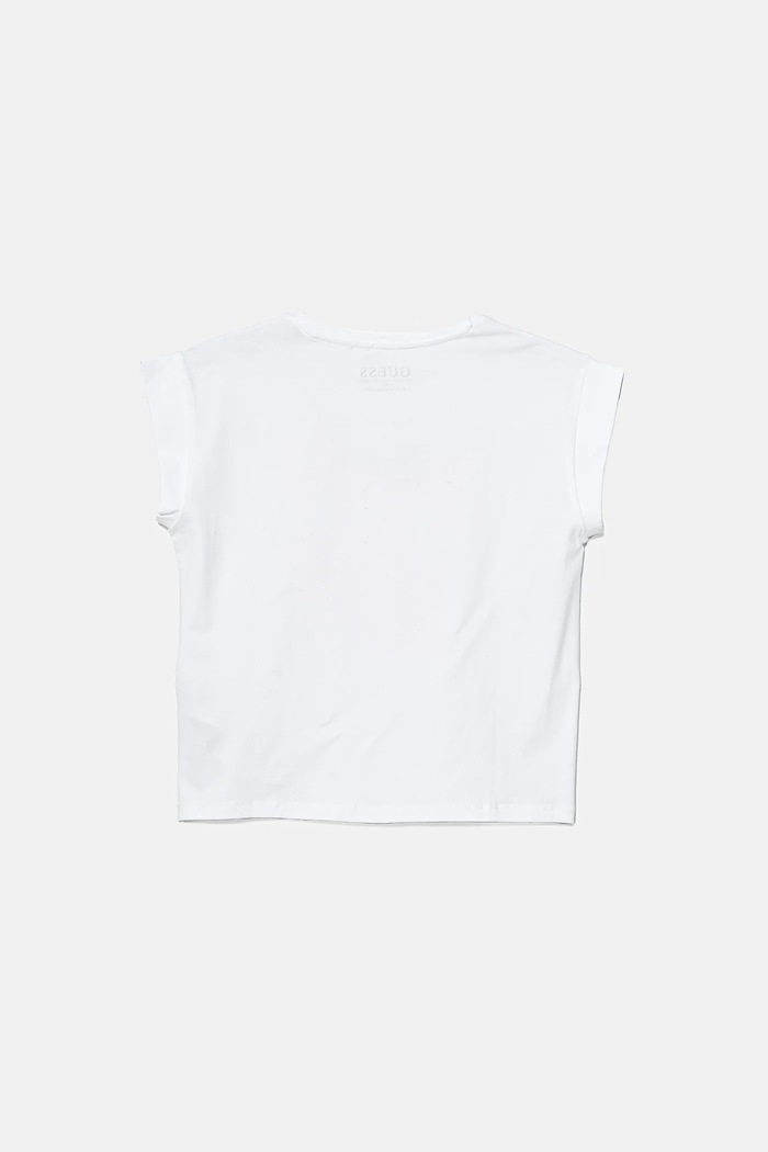 Dětské tričko Guess J5GI00.K6YW4.PPYA bílá SS25