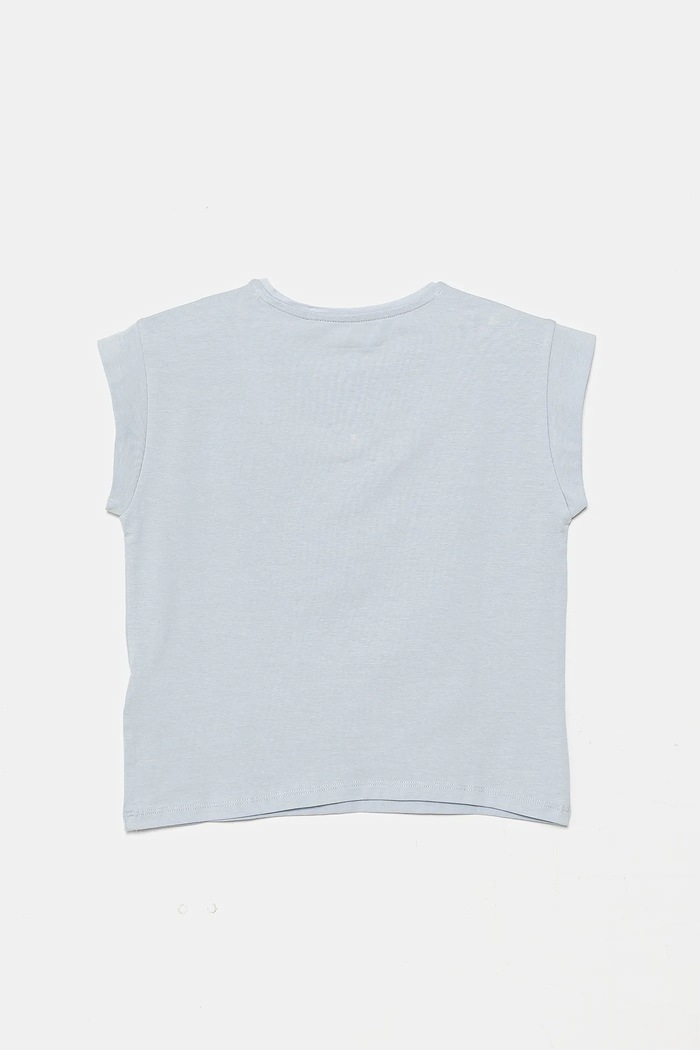 Dětské tričko Guess J5GI00.K6YW4.PPYA modrá SS25
