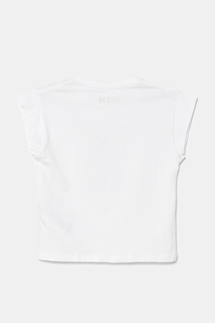 Dětské tričko Guess J5GI01.K6YW4.PPYA bílá SS25