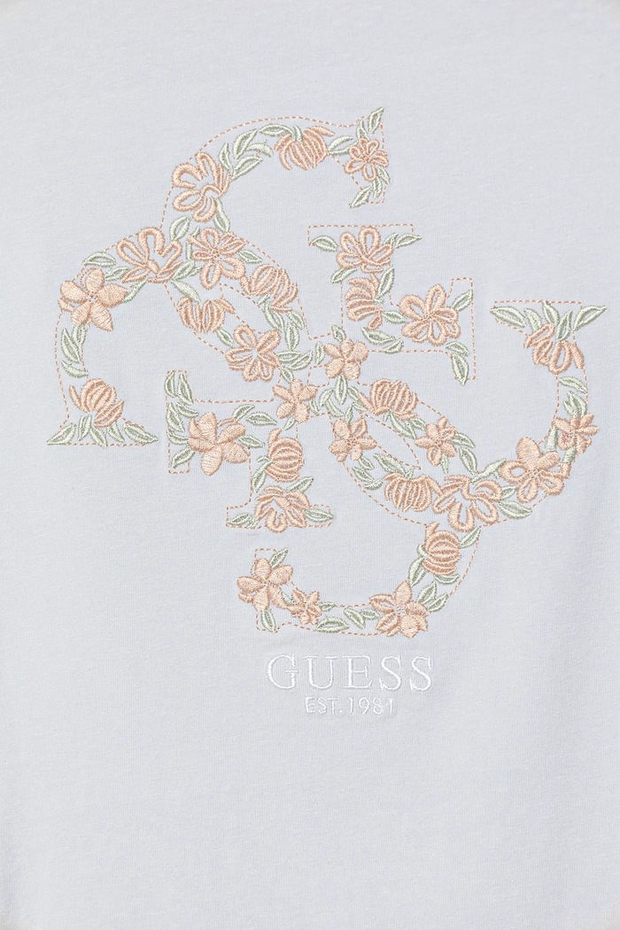 Dziewczynka Guess t-shirt dziecięcy J5GI02.K6YW4.PPYA niebieski