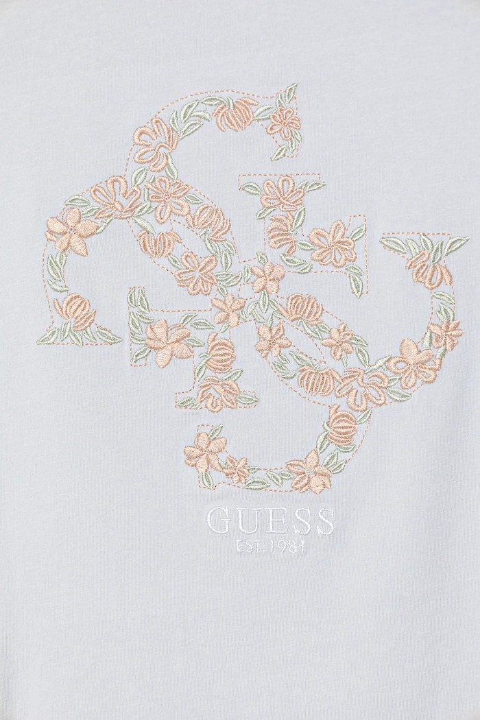 Dziewczynka Guess t-shirt dziecięcy J5GI02.K6YW4.PPYA niebieski