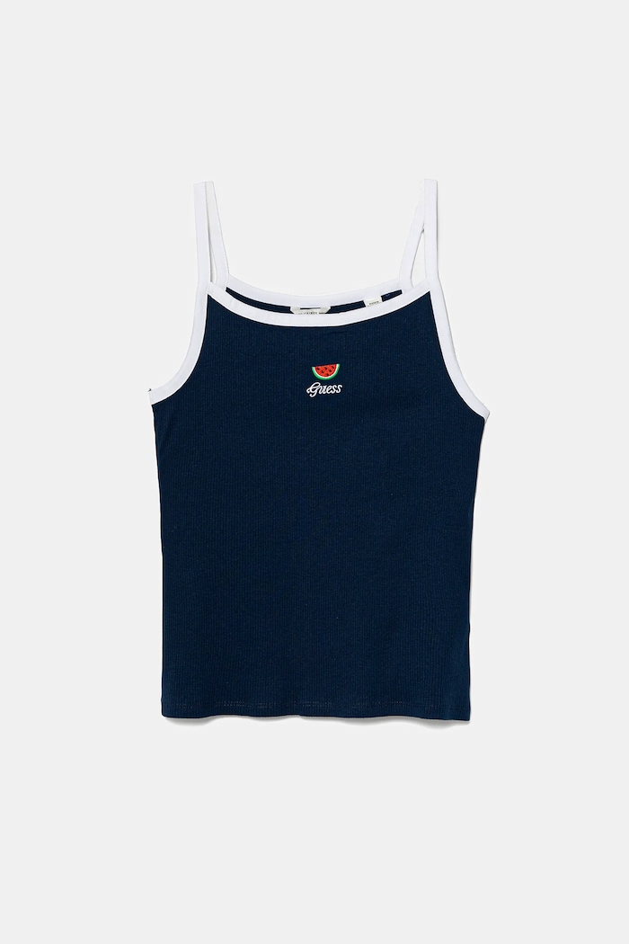 Guess top dziecięcy aplikacja granatowy J5GI07.KCU20.PPYA
