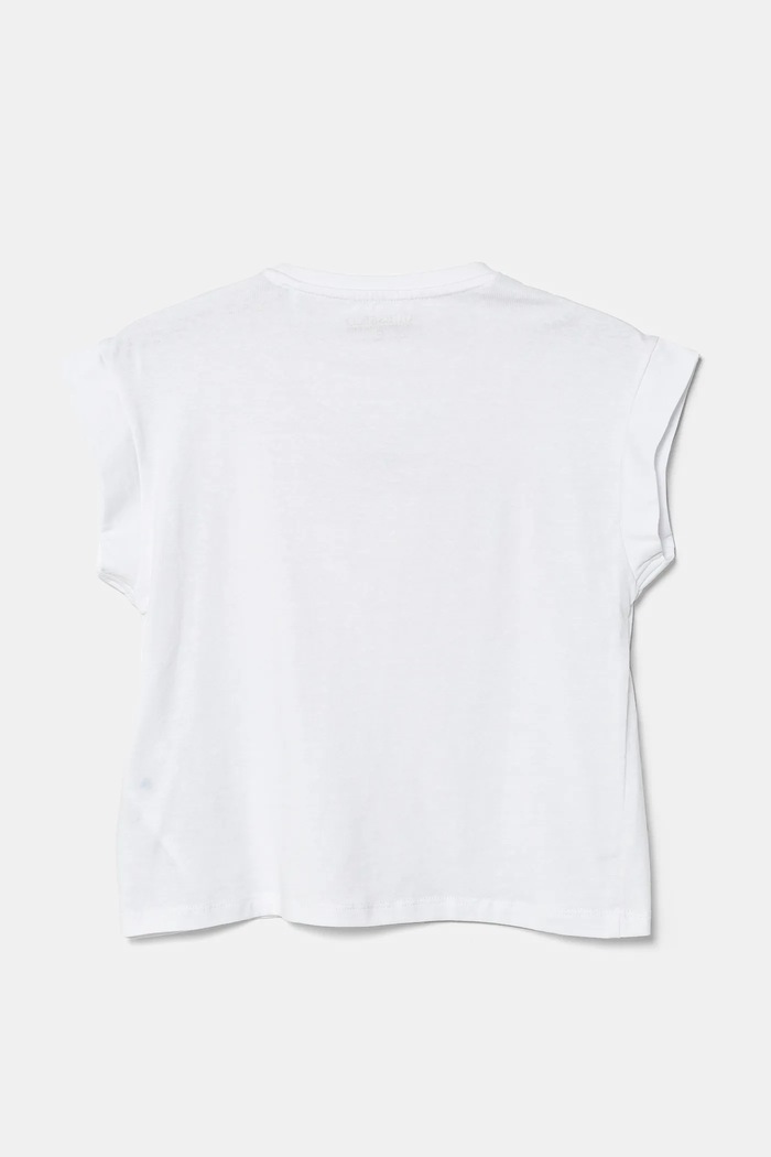 Dětské tričko Guess J5GI14.K6YW4.PPYA bílá SS25