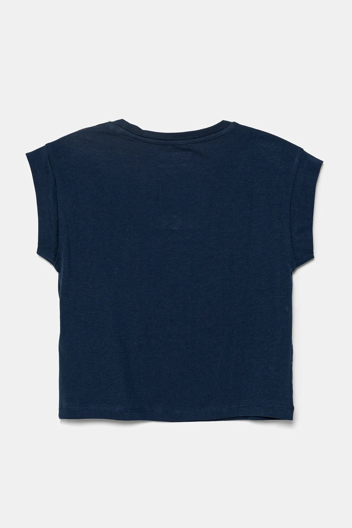 Guess t-shirt dziecięcy J5GI14.K6YW4.PPYA granatowy SS25