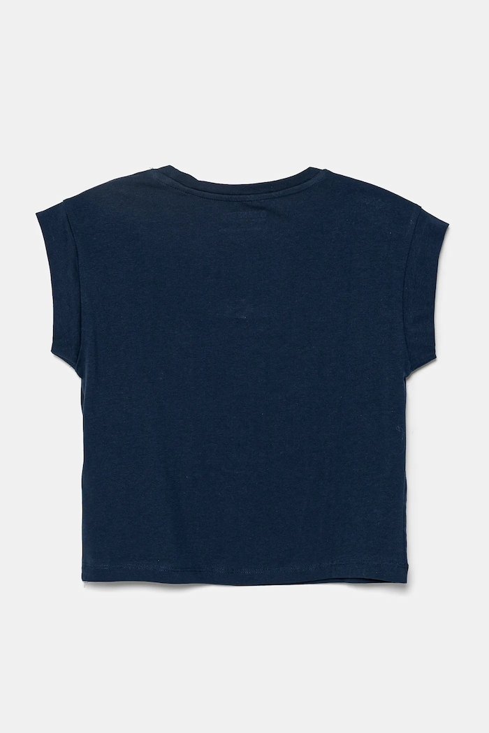 Guess t-shirt dziecięcy J5GI14.K6YW4.PPYA granatowy SS25