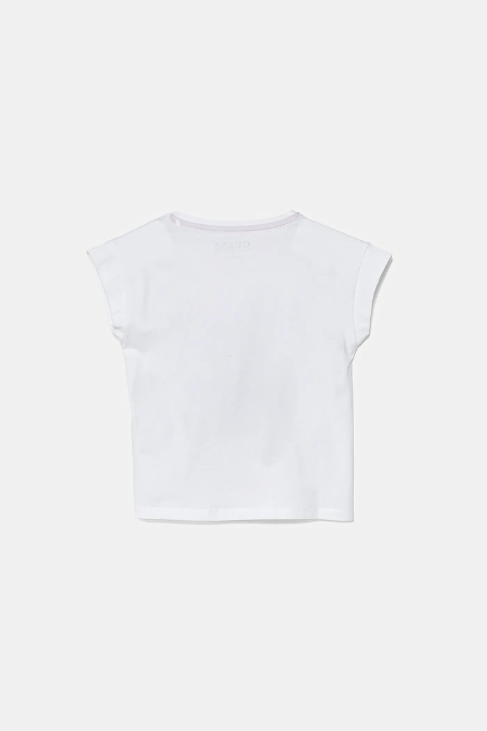 Dětské tričko Guess J5GI25.K6YW4.PPYA bílá SS25