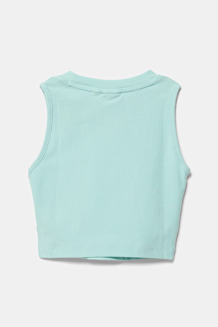 Dziewczynka adidas Originals top dziecięcy JI5787 turkusowy