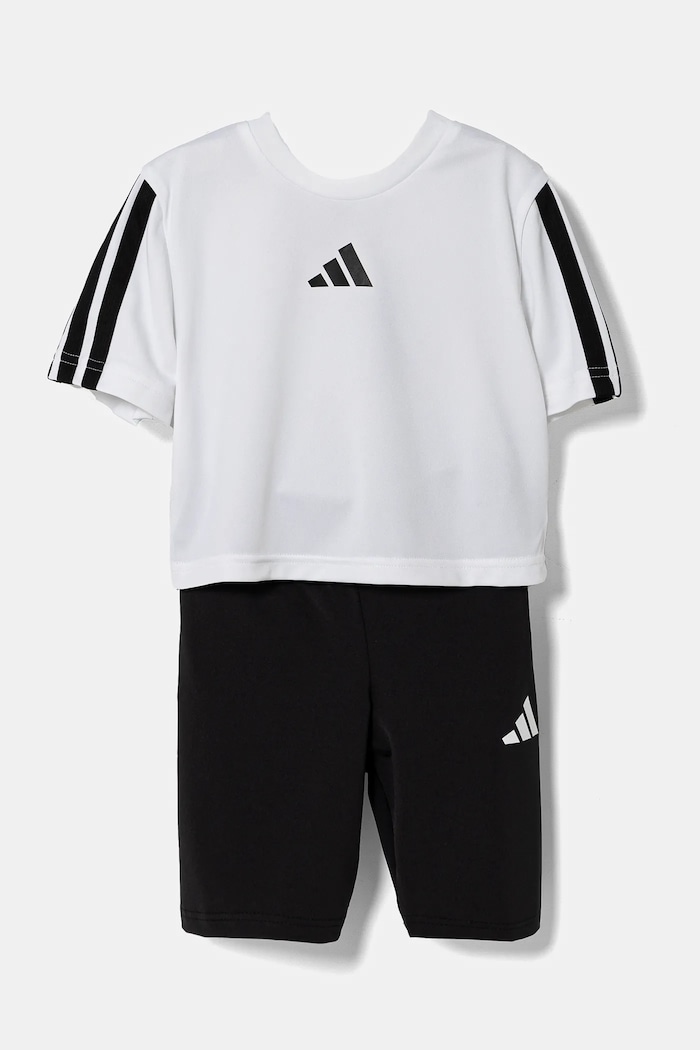 Detská súprava adidas JJ5041 biela SS25