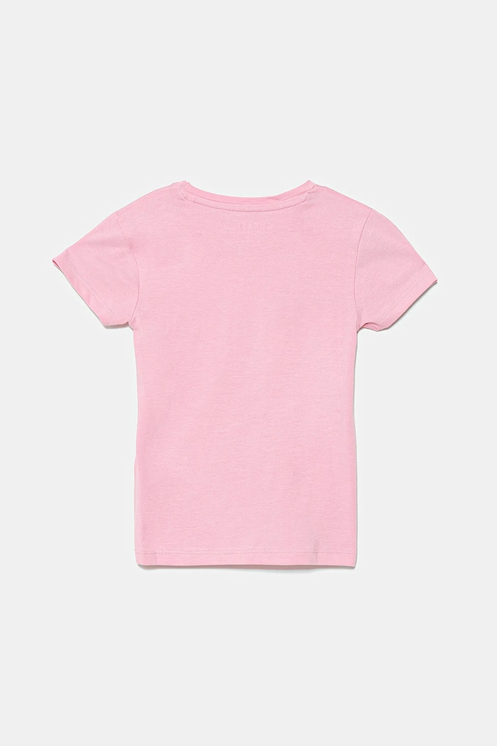 Dětské tričko Guess K5GI17.K6YW4.PPYA růžová SS25