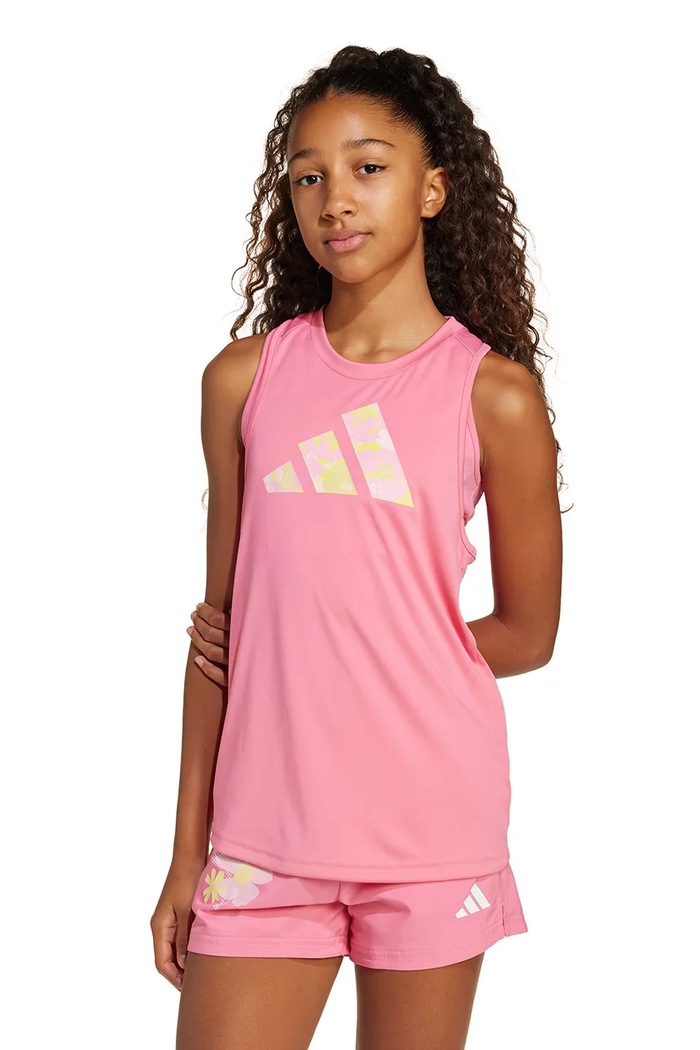 adidas top dziecięcy pozostałe różowy JI6102