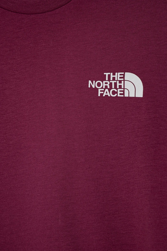 Djevojčice Dječja pamučna majica kratkih rukava The North Face BOX NSE S/S RELAXED TEE NF0A8CJB6EO1 roza