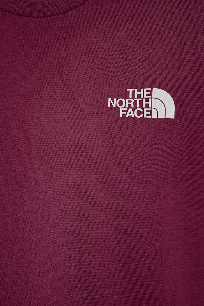 Djevojčice Dječja pamučna majica kratkih rukava The North Face BOX NSE S/S RELAXED TEE NF0A8CJB6EO1 roza