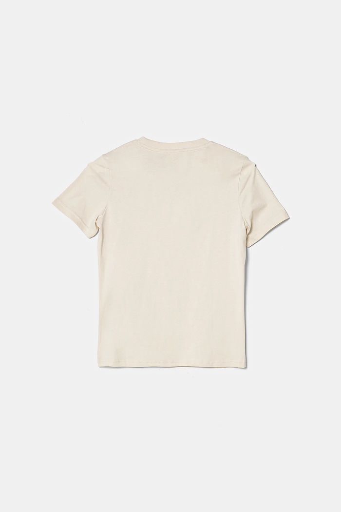 Puma T-shirt dziecięcy ESS No. 1 Logo Tee 684892 beżowy AW25