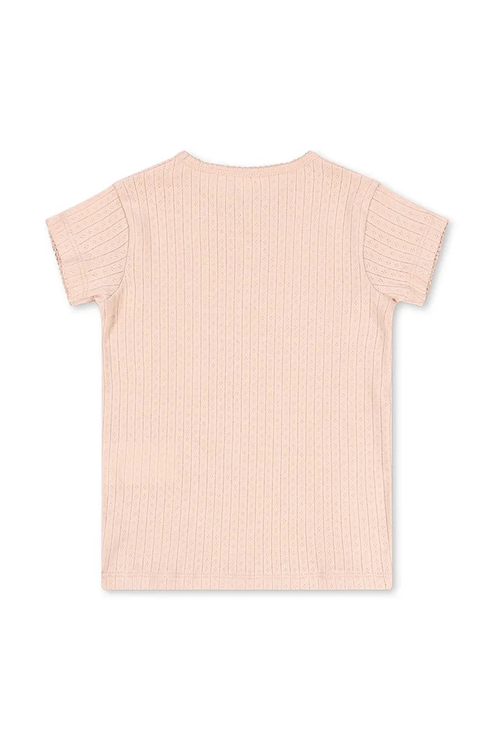 Konges Sløjd Tričko Konges Sløjd MINNIE TEE GOTS KS103151 růžová SS25