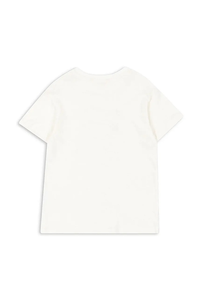 Konges Sløjd tricou din amestec de in pentru copii ERA TEE OCS KS103194 maro SS25