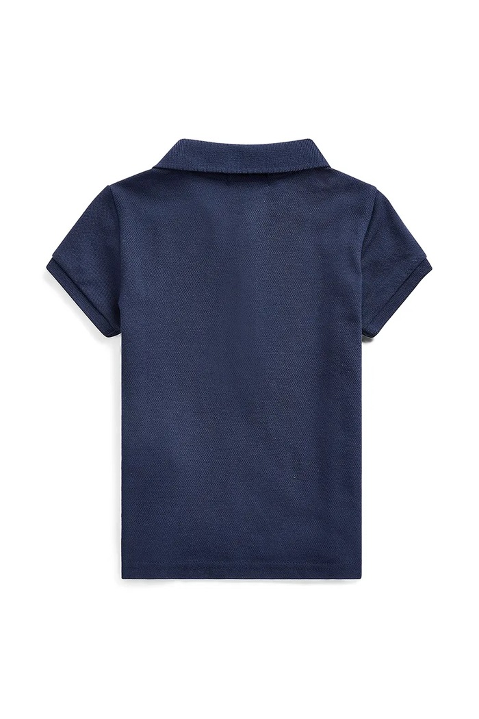 Dětská bavlněná polokošile Polo Ralph Lauren 312573242008 námořnická modř AW25